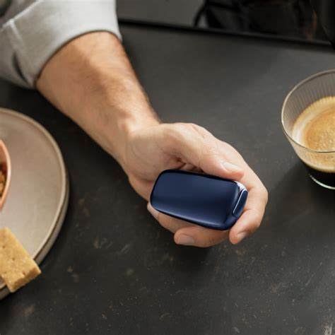 Ploom X Navy Blue Fabric Back Cover.